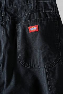 画像をギャラリービューアに読み込む, CHANGES x LOOM exclusive REMAKE REGULAR FIT CARPENTER PANTS / VINTAGE DUCK FABRIC (STONE WASHED) (BLACK #J)