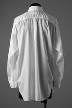 画像をギャラリービューアに読み込む, KATHARINE HAMNETT PARACHUTE LONG TAIL SHIRT / GARMENT DYED (WHITE)