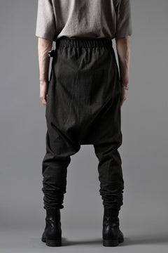 画像をギャラリービューアに読み込む, m.a+ elastic waist low crotch 2 pocket pants / P571/MJP1 (CARBON)