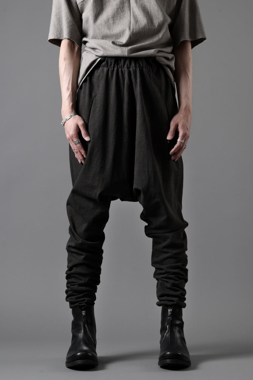 画像をギャラリービューアに読み込む, m.a+ elastic waist low crotch 2 pocket pants / P571/MJP1 (CARBON)