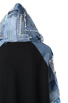 画像をギャラリービューアに読み込む, MASSIMO SABBADIN exclusive HOODY wt. LEVI'S PATCH DETAIL (INDIGO #A)
