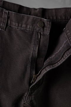 画像をギャラリービューアに読み込む, CHANGES x LOOM exclusive REMAKE REGULAR FIT CARPENTER PANTS / VINTAGE DUCK FABRIC (STONE WASHED) (BROWN #B)