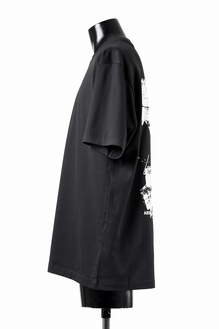 画像をギャラリービューアに読み込む, Y-3 Yohji Yamamoto GRAPHIC SHORT SLEEVE TEE (BLACK)