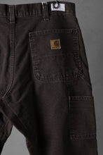 画像をギャラリービューアに読み込む, CHANGES x LOOM exclusive REMAKE REGULAR FIT CARPENTER PANTS / VINTAGE DUCK FABRIC (STONE WASHED) (BROWN #B)
