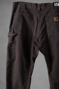画像をギャラリービューアに読み込む, CHANGES x LOOM exclusive REMAKE REGULAR FIT CARPENTER PANTS / VINTAGE DUCK FABRIC (STONE WASHED) (BROWN #B)
