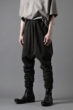 画像をギャラリービューアに読み込む, m.a+ elastic waist low crotch 2 pocket pants / P571/MJP1 (CARBON)