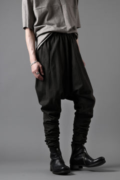 画像をギャラリービューアに読み込む, m.a+ elastic waist low crotch 2 pocket pants / P571/MJP1 (CARBON)