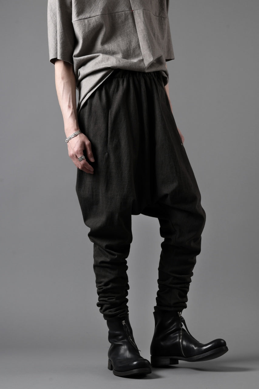画像をギャラリービューアに読み込む, m.a+ elastic waist low crotch 2 pocket pants / P571/MJP1 (CARBON)