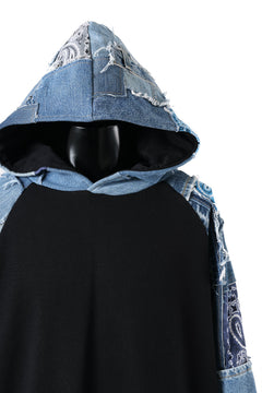 画像をギャラリービューアに読み込む, MASSIMO SABBADIN exclusive HOODY wt. LEVI'S PATCH DETAIL (INDIGO #B)