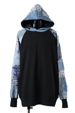 画像をギャラリービューアに読み込む, MASSIMO SABBADIN exclusive HOODY wt. LEVI'S PATCH DETAIL (INDIGO #B)