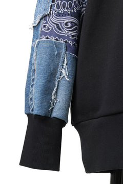 画像をギャラリービューアに読み込む, MASSIMO SABBADIN exclusive HOODY wt. LEVI'S PATCH DETAIL (INDIGO #B)
