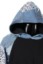 画像をギャラリービューアに読み込む, MASSIMO SABBADIN exclusive HOODY wt. LEVI'S PATCH DETAIL (INDIGO #B)