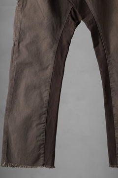 画像をギャラリービューアに読み込む, CHANGES x LOOM exclusive REMAKE REGULAR FIT CARPENTER PANTS / VINTAGE DUCK FABRIC (STONE WASHED) (BROWN #D)