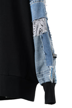 画像をギャラリービューアに読み込む, MASSIMO SABBADIN exclusive HOODY wt. LEVI'S PATCH DETAIL (INDIGO #B)