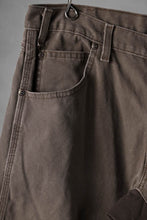 画像をギャラリービューアに読み込む, CHANGES x LOOM exclusive REMAKE REGULAR FIT CARPENTER PANTS / VINTAGE DUCK FABRIC (STONE WASHED) (BROWN #D)