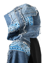 画像をギャラリービューアに読み込む, MASSIMO SABBADIN exclusive HOODY wt. LEVI'S PATCH DETAIL (INDIGO #B)
