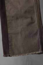 画像をギャラリービューアに読み込む, CHANGES x LOOM exclusive REMAKE REGULAR FIT CARPENTER PANTS / VINTAGE DUCK FABRIC (STONE WASHED) (BROWN #D)