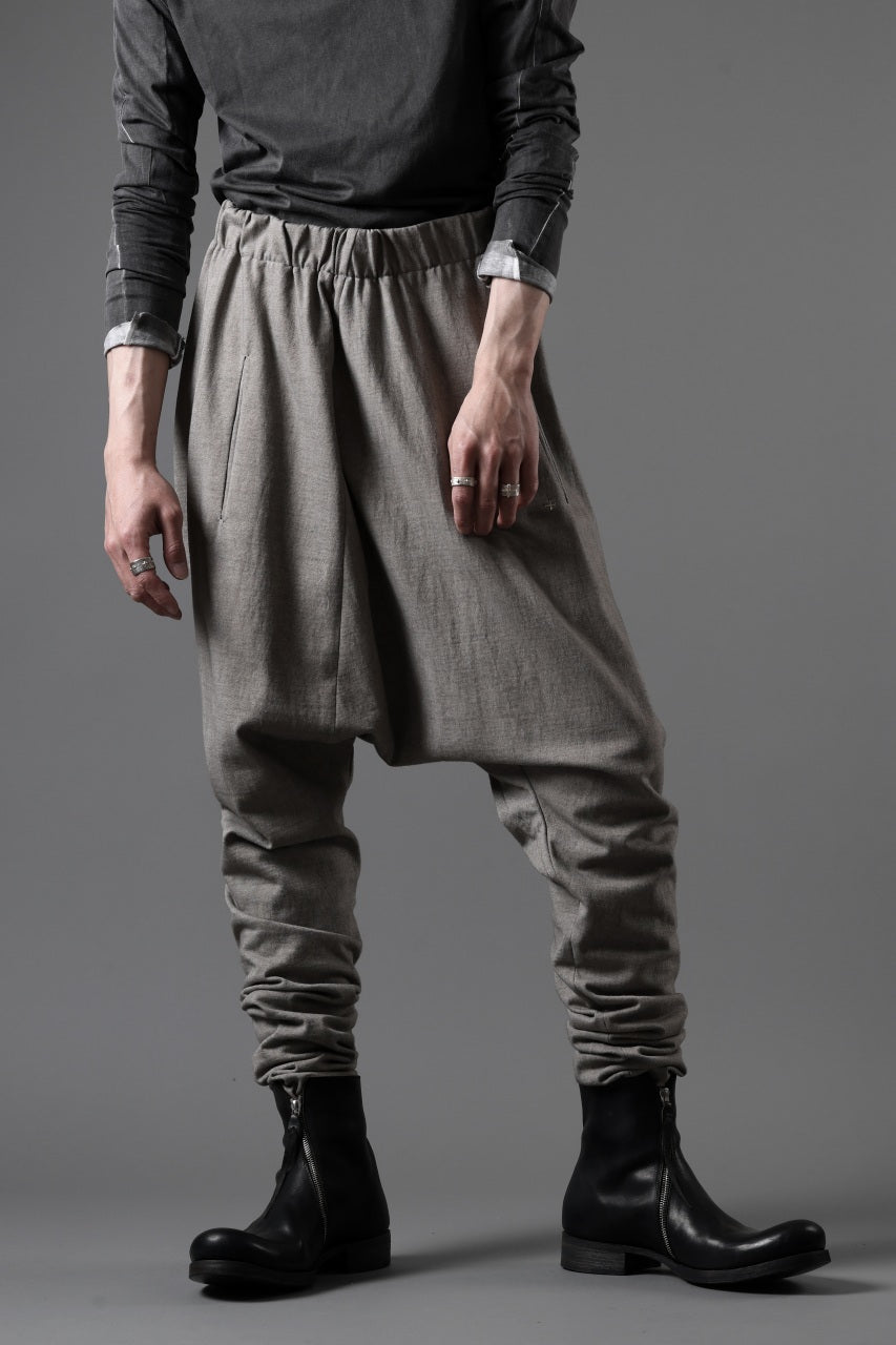 画像をギャラリービューアに読み込む, m.a+ elastic waist low crotch 2 pocket pants / P571/MJP1 (LIGHT CARBON)