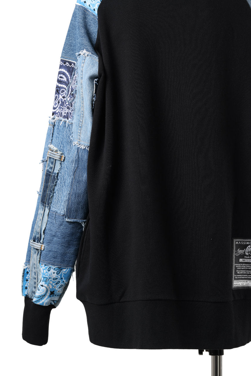 画像をギャラリービューアに読み込む, MASSIMO SABBADIN exclusive HOODY wt. LEVI&#39;S PATCH DETAIL (INDIGO #B)