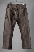 画像をギャラリービューアに読み込む, CHANGES x LOOM exclusive REMAKE REGULAR FIT CARPENTER PANTS / VINTAGE DUCK FABRIC (STONE WASHED) (BROWN #D)