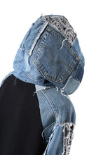 画像をギャラリービューアに読み込む, MASSIMO SABBADIN exclusive HOODY wt. LEVI'S PATCH DETAIL (INDIGO #B)