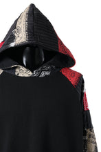 画像をギャラリービューアに読み込む, MASSIMO SABBADIN exclusive HOODY wt. BORO STYLE DETAIL (RED)