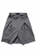 画像をギャラリービューアに読み込む, TARO HORIUCHI / th products Wide Cargo Shorts / 2 way stretch w/p tropical (check)