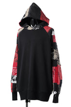 画像をギャラリービューアに読み込む, MASSIMO SABBADIN exclusive HOODY wt. BORO STYLE DETAIL (RED)