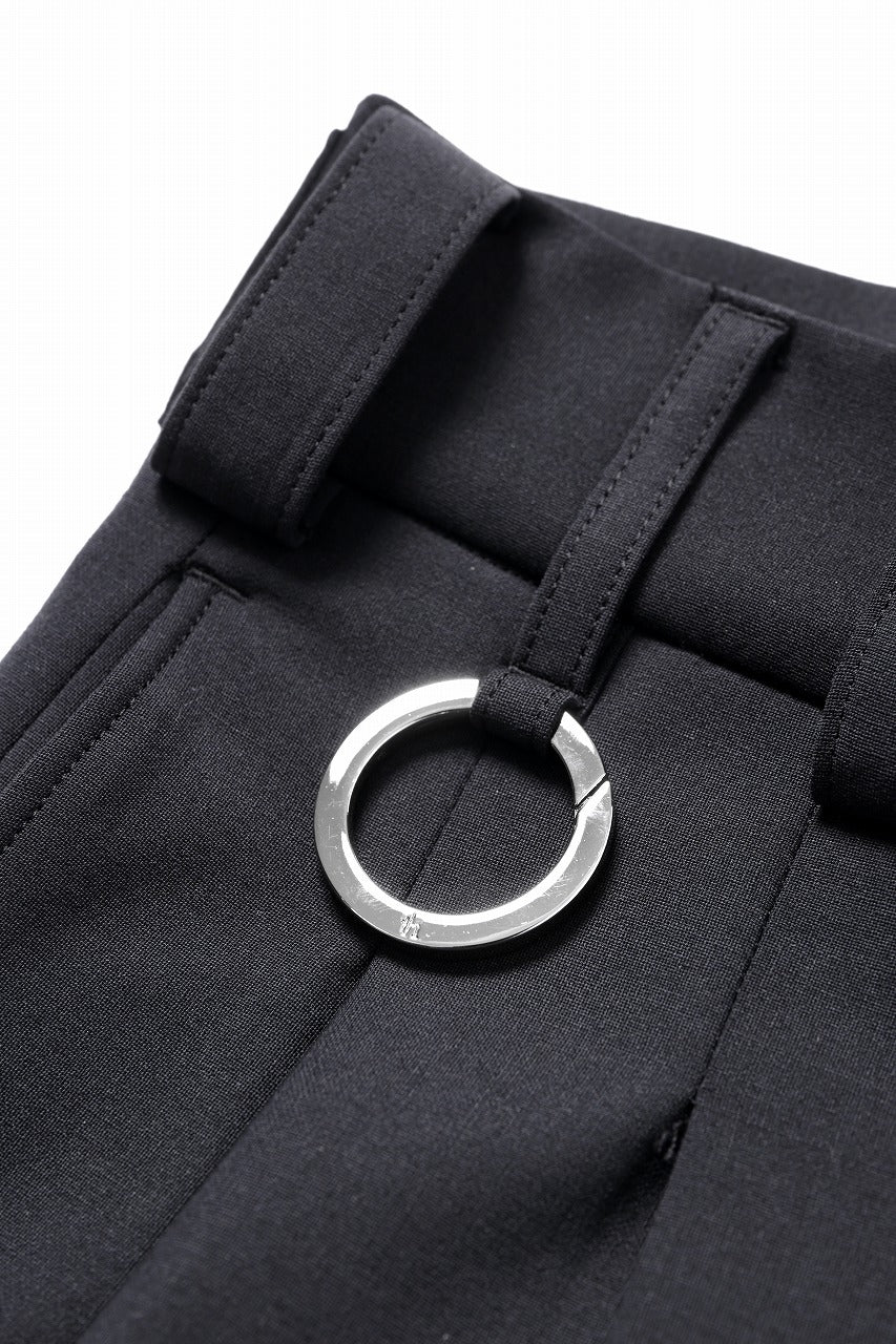 画像をギャラリービューアに読み込む, TARO HORIUCHI / th products Wide Cargo Shorts / 2 way stretch w/p tropical (black)