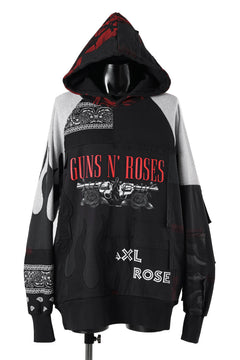 画像をギャラリービューアに読み込む, MASSIMO SABBADIN exclusive HOODY wt. PATCH STYLE DETAIL (MIX ROSE)