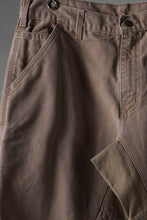 画像をギャラリービューアに読み込む, CHANGES x LOOM exclusive REMAKE REGULAR FIT CARPENTER PANTS / VINTAGE DUCK FABRIC (STONE WASHED) (BEIGE #A)