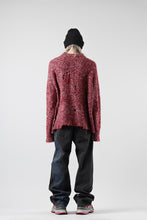 画像をギャラリービューアに読み込む, A.F ARTEFACT GRUNGE SWEATER / MELANGE WOOL (RED MIX)