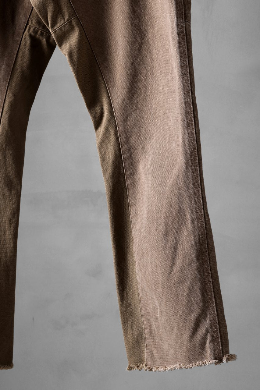 画像をギャラリービューアに読み込む, CHANGES x LOOM exclusive REMAKE REGULAR FIT CARPENTER PANTS / VINTAGE DUCK FABRIC (STONE WASHED) (BEIGE #A)