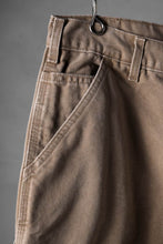 画像をギャラリービューアに読み込む, CHANGES x LOOM exclusive REMAKE REGULAR FIT CARPENTER PANTS / VINTAGE DUCK FABRIC (STONE WASHED) (BEIGE #A)