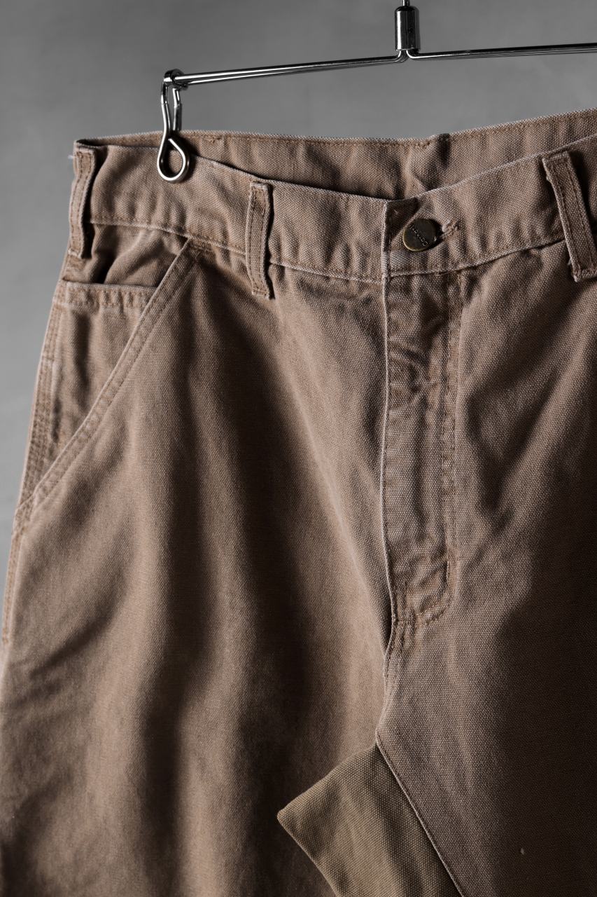 画像をギャラリービューアに読み込む, CHANGES x LOOM exclusive REMAKE REGULAR FIT CARPENTER PANTS / VINTAGE DUCK FABRIC (STONE WASHED) (BEIGE #A)
