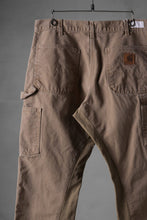 画像をギャラリービューアに読み込む, CHANGES x LOOM exclusive REMAKE REGULAR FIT CARPENTER PANTS / VINTAGE DUCK FABRIC (STONE WASHED) (BEIGE #A)