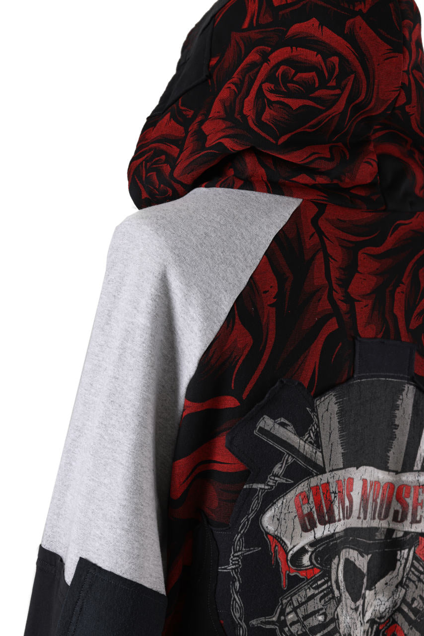 画像をギャラリービューアに読み込む, MASSIMO SABBADIN exclusive HOODY wt. PATCH STYLE DETAIL (MIX ROSE)