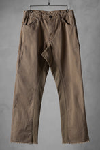 画像をギャラリービューアに読み込む, CHANGES x LOOM exclusive REMAKE REGULAR FIT CARPENTER PANTS / VINTAGE DUCK FABRIC (STONE WASHED) (BEIGE #B)