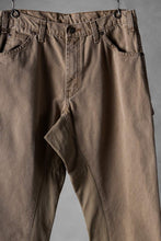 画像をギャラリービューアに読み込む, CHANGES x LOOM exclusive REMAKE REGULAR FIT CARPENTER PANTS / VINTAGE DUCK FABRIC (STONE WASHED) (BEIGE #B)