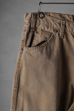 画像をギャラリービューアに読み込む, CHANGES x LOOM exclusive REMAKE REGULAR FIT CARPENTER PANTS / VINTAGE DUCK FABRIC (STONE WASHED) (BEIGE #B)
