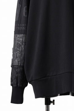 画像をギャラリービューアに読み込む, MASSIMO SABBADIN exclusive HOODY wt. BORO STYLE DETAIL (BLACK #A)