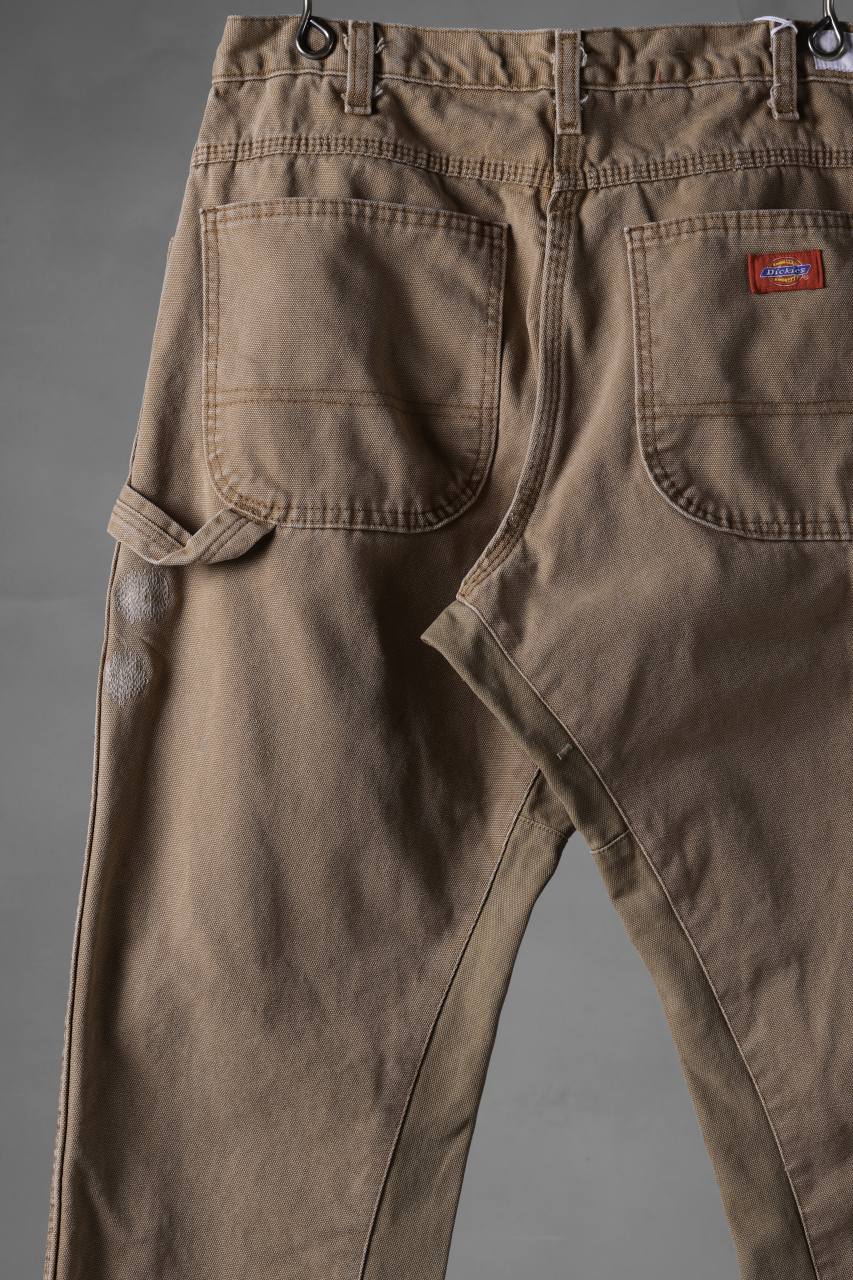 画像をギャラリービューアに読み込む, CHANGES x LOOM exclusive REMAKE REGULAR FIT CARPENTER PANTS / VINTAGE DUCK FABRIC (STONE WASHED) (BEIGE #B)