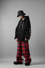 画像をギャラリービューアに読み込む, A.F ARTEFACT JUMBO SWEAT HOODIE / PRINT TYPE-B (BLACK)
