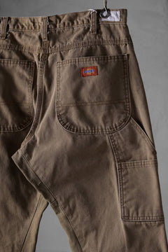 画像をギャラリービューアに読み込む, CHANGES x LOOM exclusive REMAKE REGULAR FIT CARPENTER PANTS / VINTAGE DUCK FABRIC (STONE WASHED) (BEIGE #B)