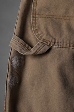 画像をギャラリービューアに読み込む, CHANGES x LOOM exclusive REMAKE REGULAR FIT CARPENTER PANTS / VINTAGE DUCK FABRIC (STONE WASHED) (BEIGE #B)