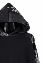 画像をギャラリービューアに読み込む, MASSIMO SABBADIN exclusive HOODY wt. BORO STYLE DETAIL (BLACK #B)