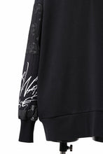 画像をギャラリービューアに読み込む, MASSIMO SABBADIN exclusive HOODY wt. BORO STYLE DETAIL (BLACK #B)