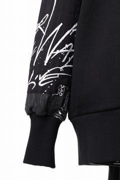 画像をギャラリービューアに読み込む, MASSIMO SABBADIN exclusive HOODY wt. BORO STYLE DETAIL (BLACK #B)