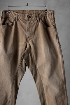 画像をギャラリービューアに読み込む, CHANGES x LOOM exclusive REMAKE REGULAR FIT CARPENTER PANTS / VINTAGE DUCK FABRIC (STONE WASHED) (BEIGE #D)