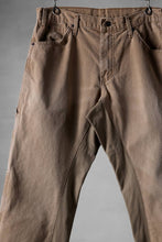 画像をギャラリービューアに読み込む, CHANGES x LOOM exclusive REMAKE REGULAR FIT CARPENTER PANTS / VINTAGE DUCK FABRIC (STONE WASHED) (BEIGE #D)